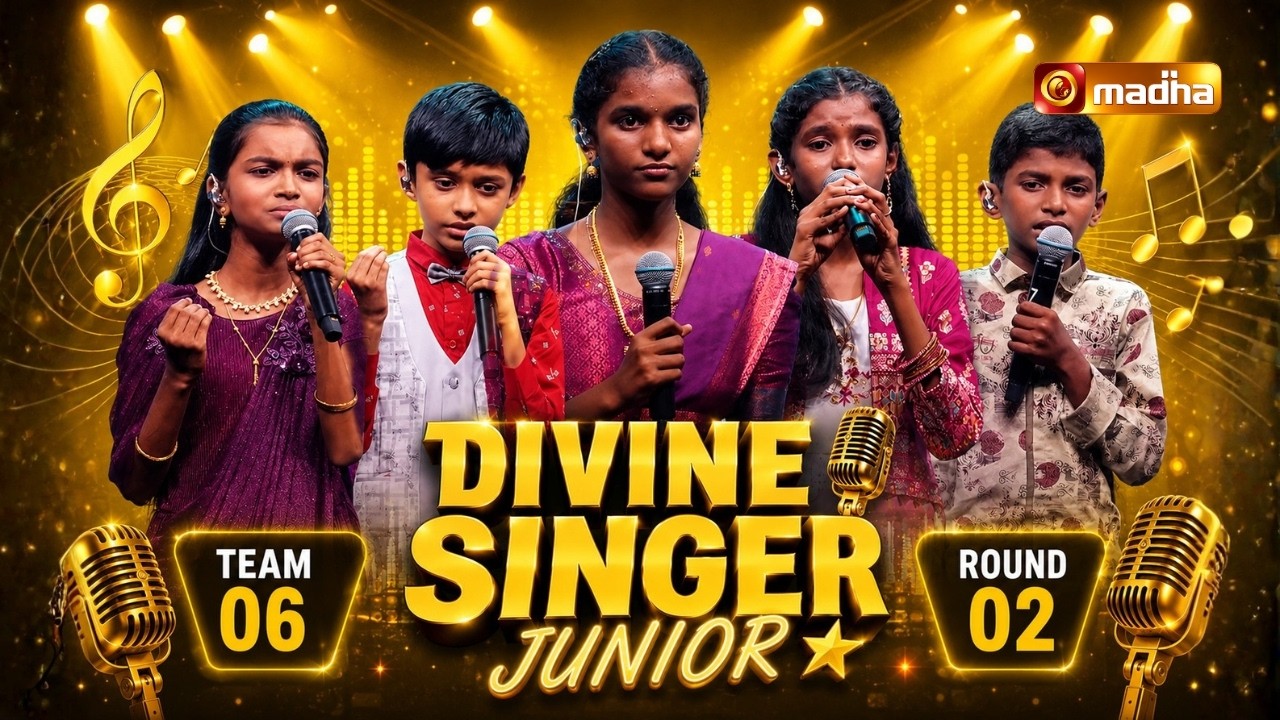 DIVINE SINGER JUNIOR | TEAM - 06 | ROUND - 02 | 04 OCTOBER 2025 | @madhatvkids