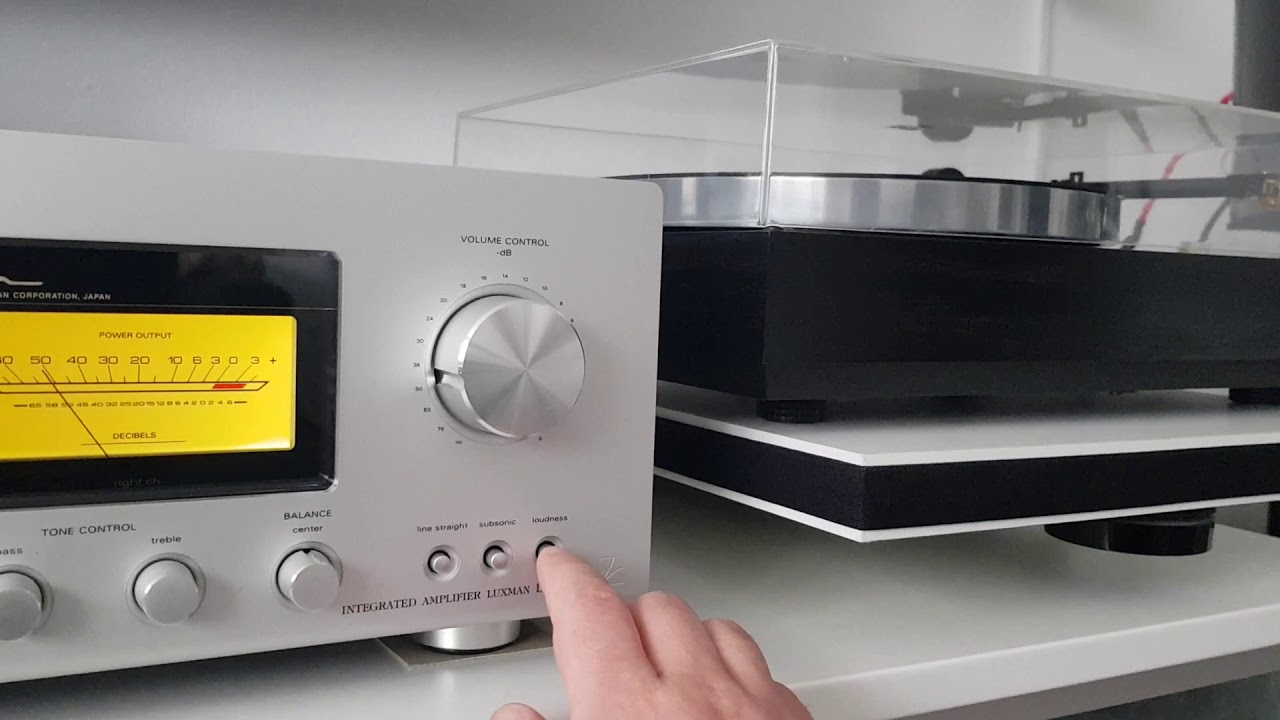 Luxman L550 AII,,,, Loudnes ON/OFF
