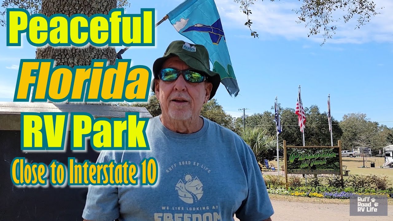Pensacola RV Park -Park Tour, Campground Review, Pensacola, FL-RV Life