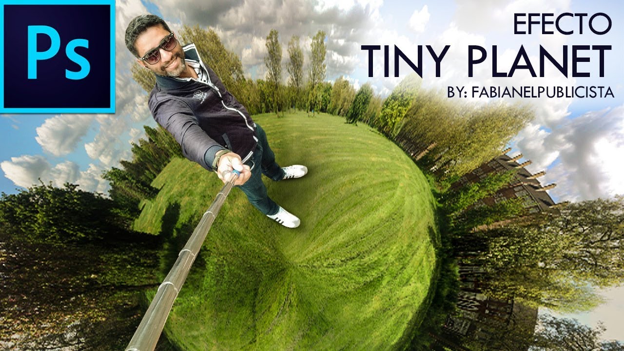 EFECTO PLANETA MINIATURA / TINY WORLD | PHOTOSHOP CC - TUTORIAL #46