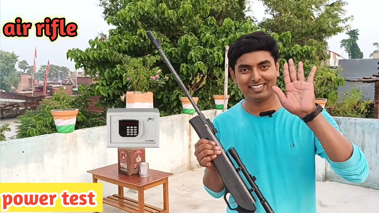 Air rifle power test || vx100 spartan power test ||काफी पावरफुल एयर राइफल है।air gun| air rifle