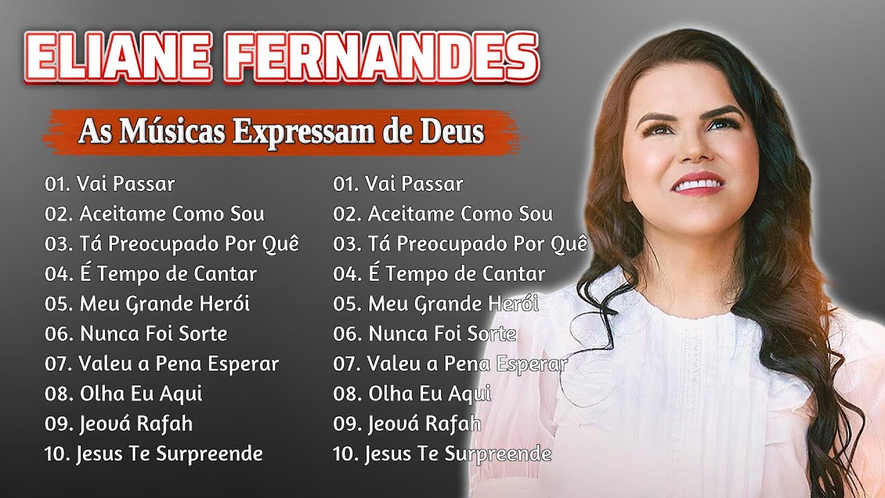Eliane Fernandes - Mas Eu Te Amo,...As melhores m&uacute;sicas gospel para se manter positivo #musicagospel