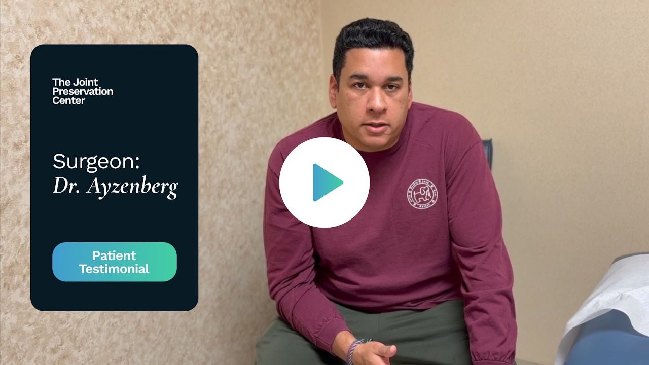 Patient Testimonial: Randy - Dr. Ayzenberg - The Joint Preservation Center