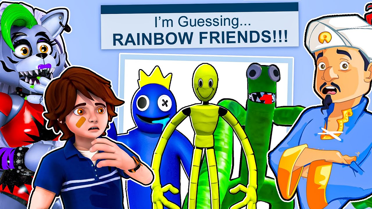 GUESS The RAINBOW FRIENDS Character with Akinator