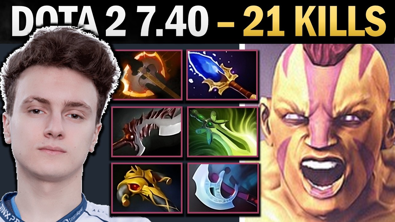 Anti-Mage Pro Carry with Aghanims and 21 Kills - Dota Gameplay