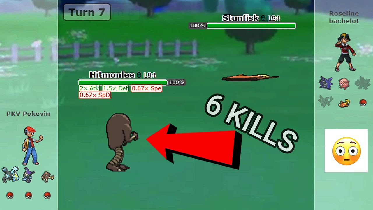 Hitmonlee and Wobbuffet Sweep Everything (Pokemon Showdown Random Battles)
