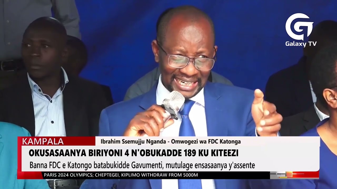 FDC-Katonga Group demand for accountability of the Kiteezi 4bn spend | Daily Dose