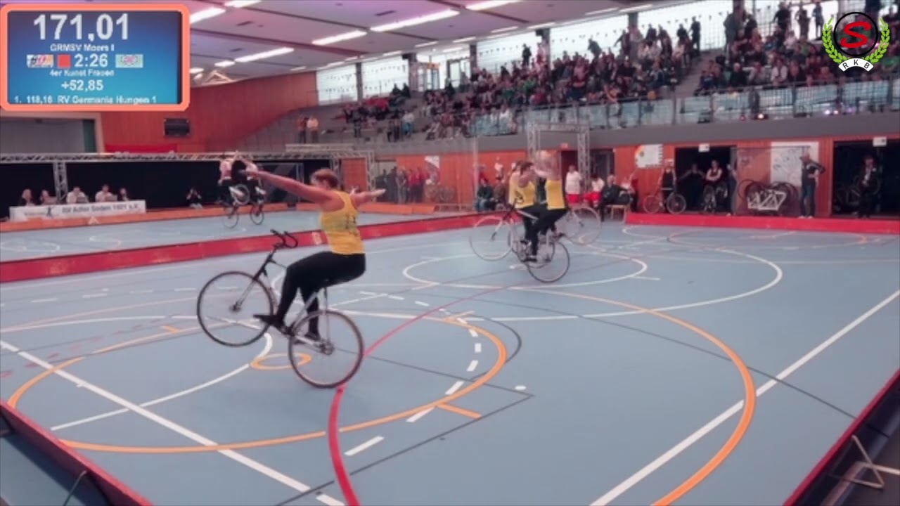 GRMSV Moers, 4er Kunstradsport Elite Frauen – DM Hallenradsport Elite 2024