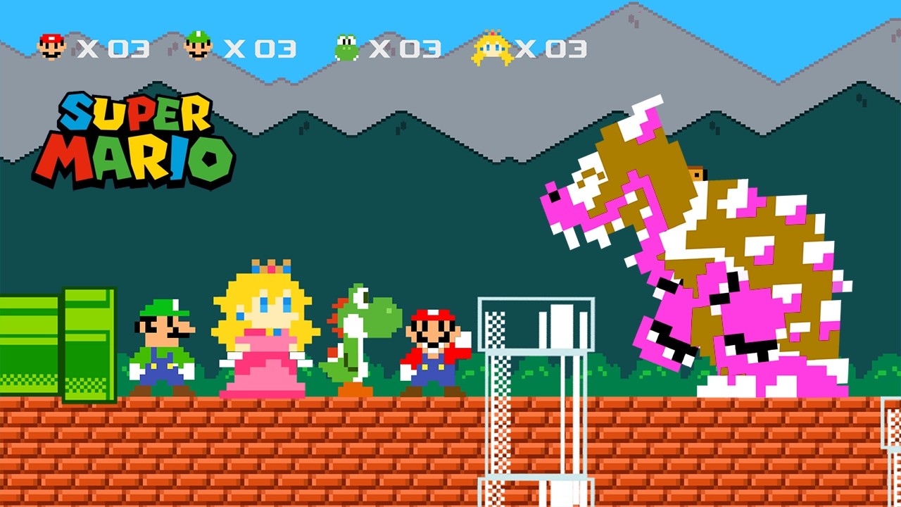 Team Mario's Mystery vs Brower Can't Touch Bowser | Redbox Mario Level UP