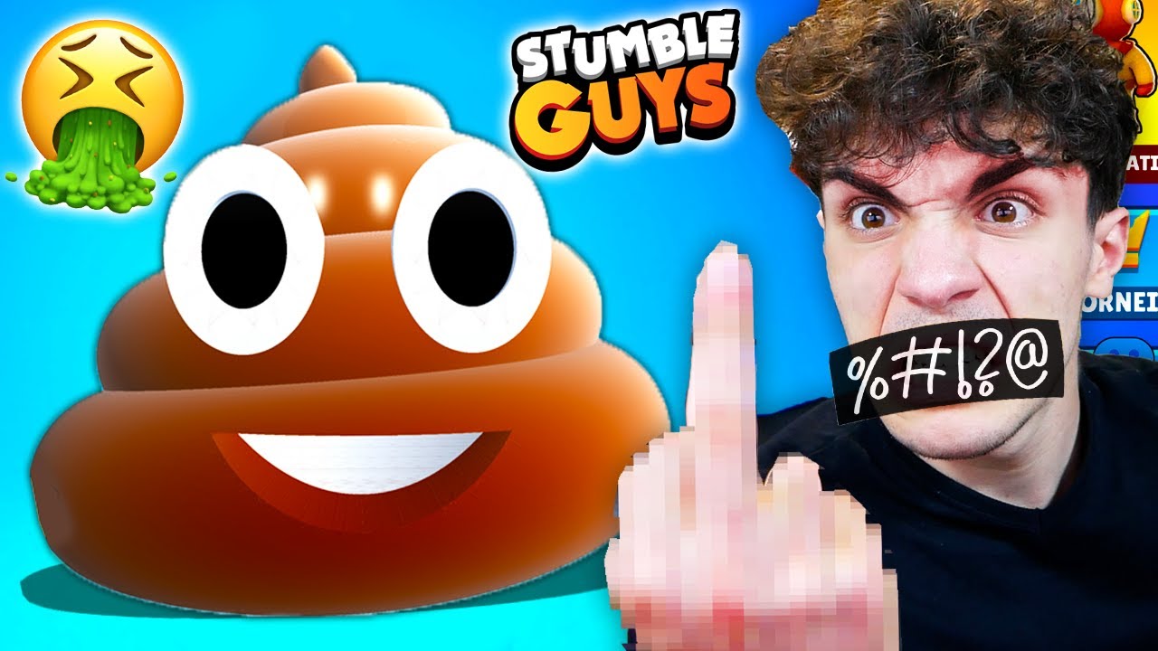 STUMBLE GUYS É UN GIOCO DI ME**A!🤬💩