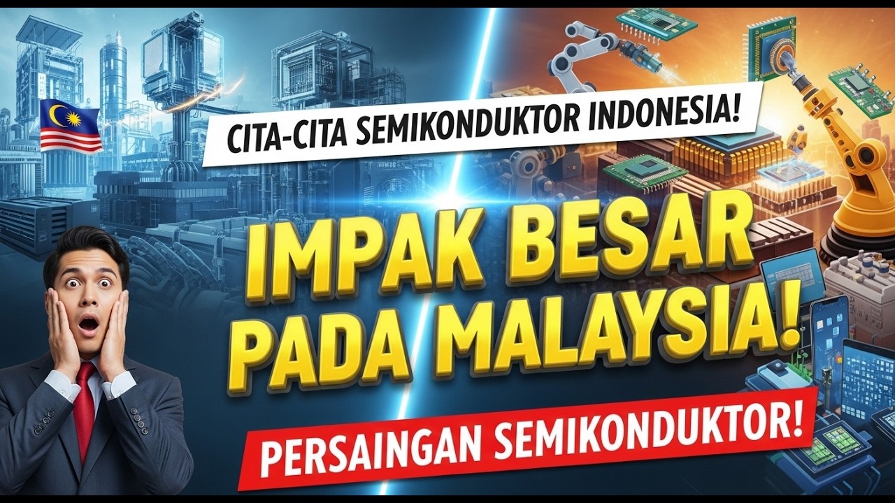 Mengapa Malaysia Perlu Perhatian Kepada Cita-cita Semikonduktor Indonesia Yang Meningkat