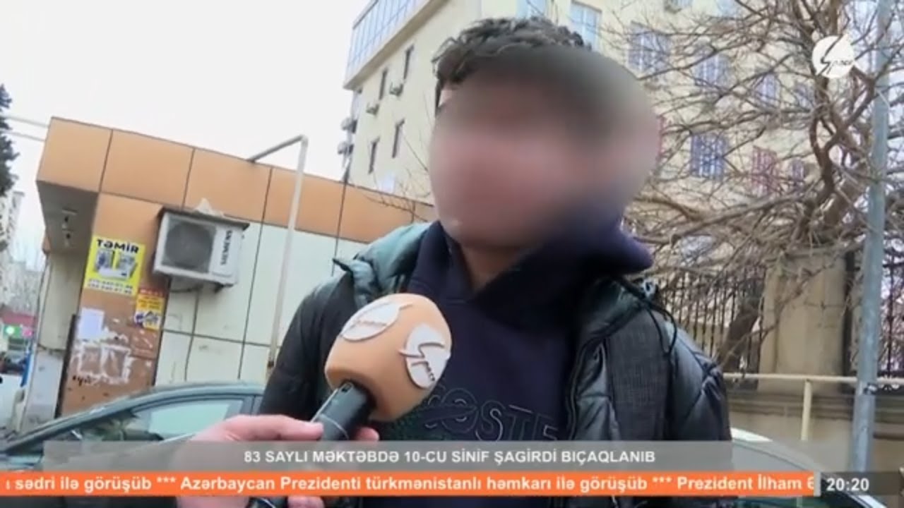 83 saylı məktəbdə 10-cu sinif şagirdi bıçaqlanıb