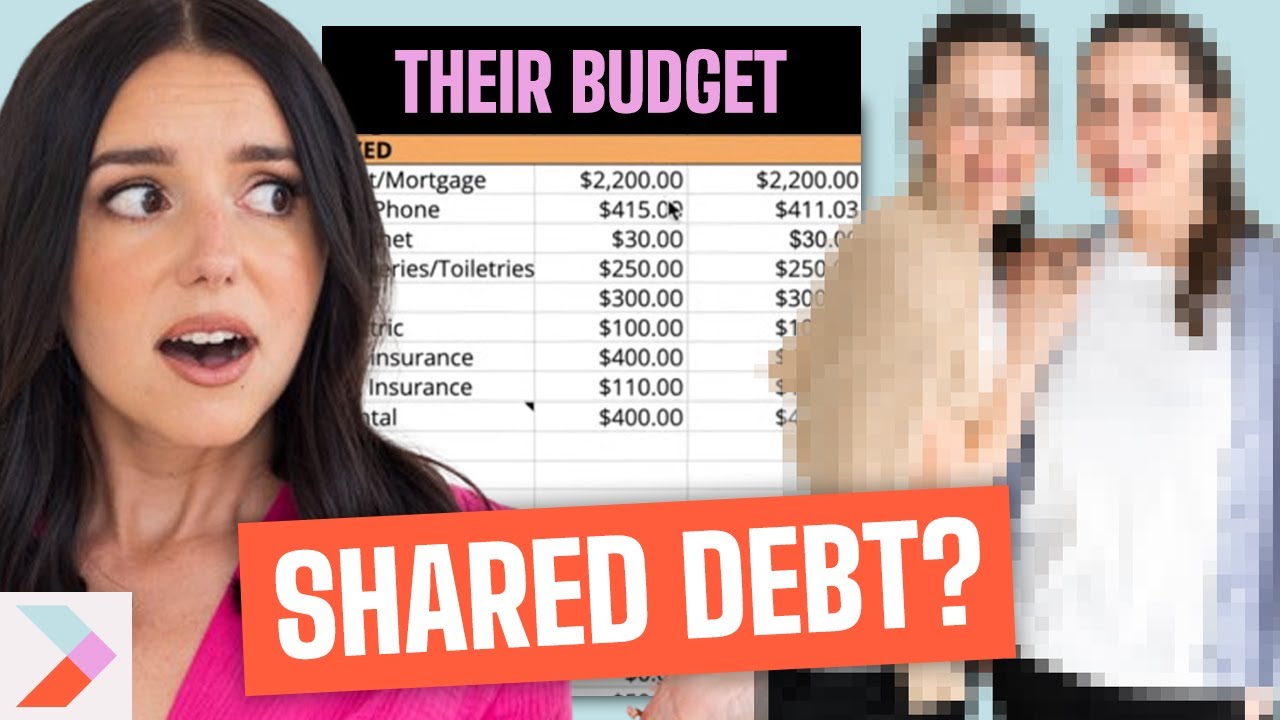 Shares Debt with Sister?? | Millennial Real Life Budget Review Ep. 20