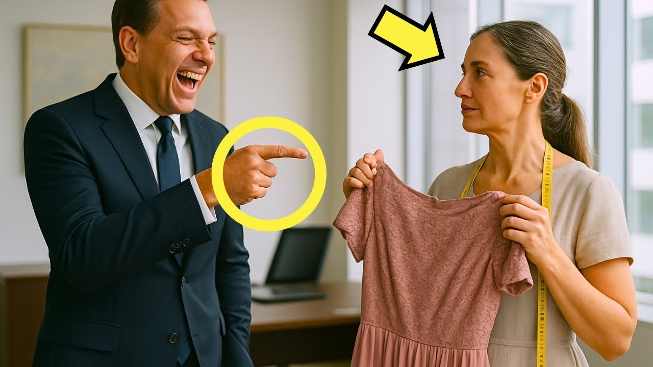 ¿CREES SABER  COSE MI TRAJE DE 25 MIL PESOS… EL CEO SE BURLÓ DE LA COSTURERA… PERO ELLA…