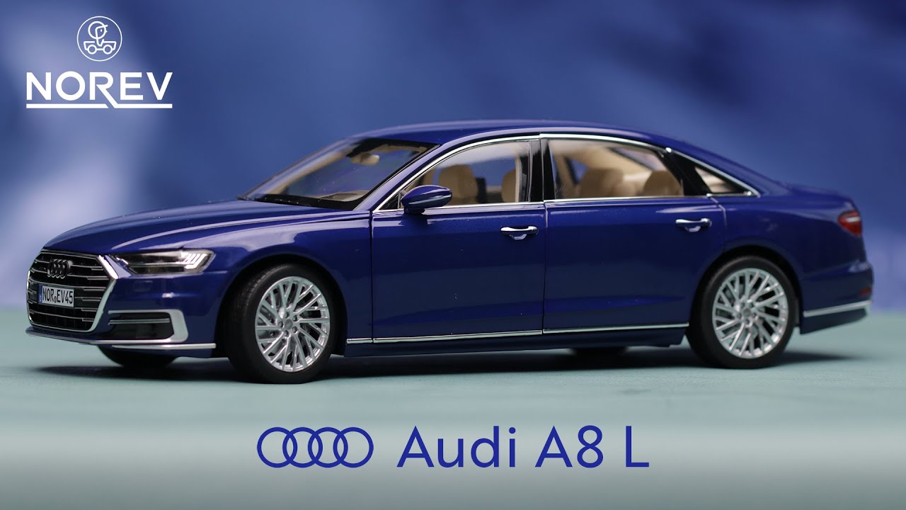 Audi A8 L - Norev 1:18 unboxing