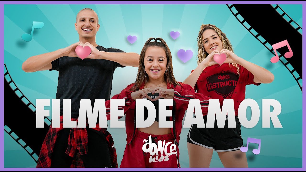Filme de Amor - Marcela Jardim feat. Mc Bruninho | FitDance Kids & Teen (Coreografia)