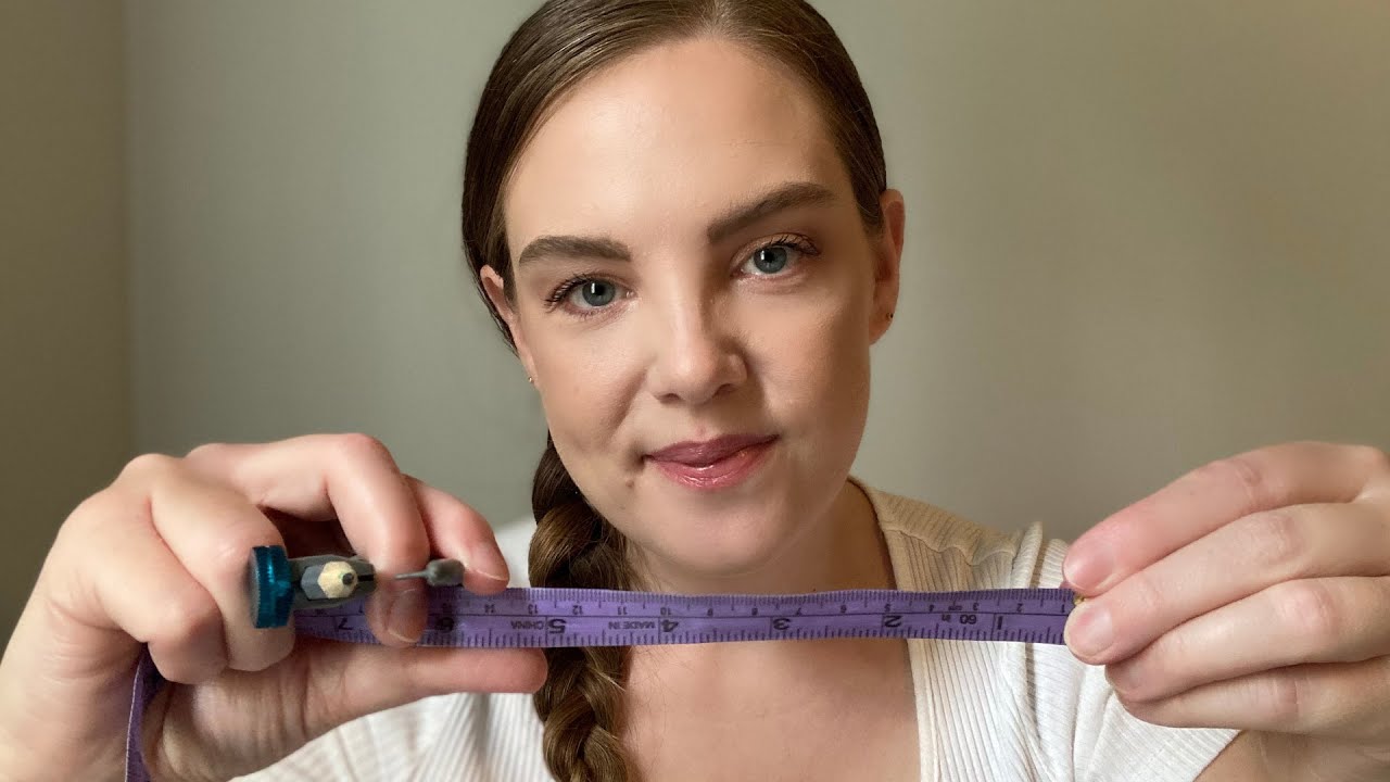 ASMR Measuring You For A Haircut | Personal Attention Roleplay | Whispered