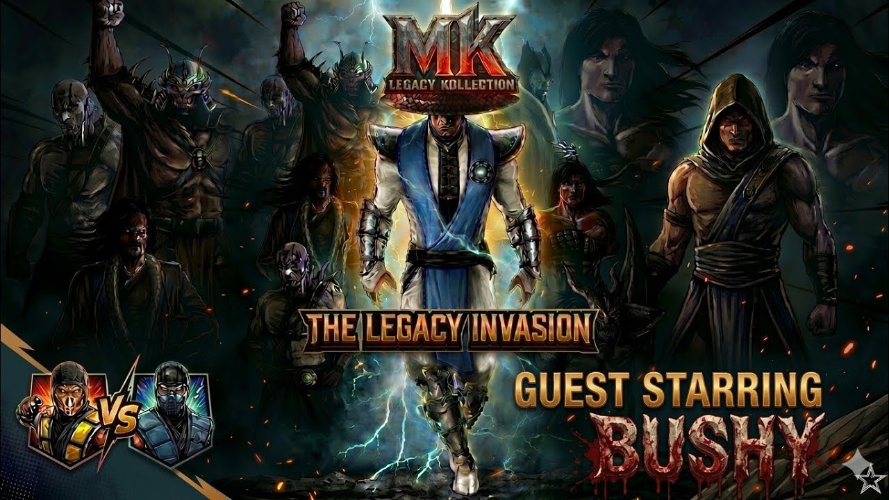 Bushy invasion MK Legacy PSN Matches NWO Style