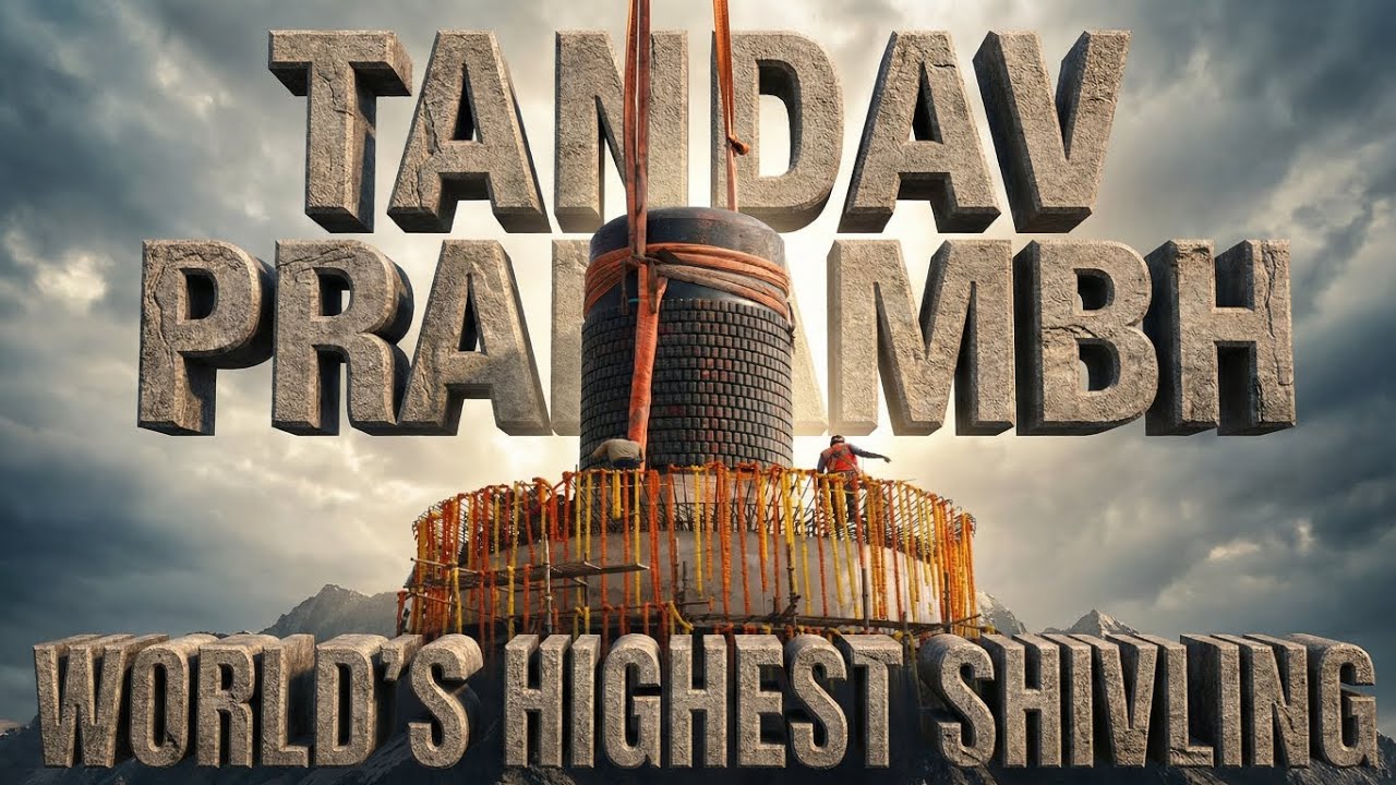 TANDAV PRARAMBH NEW SONG world`s highest shivling #trending #mahadev #mahakal #ternding 