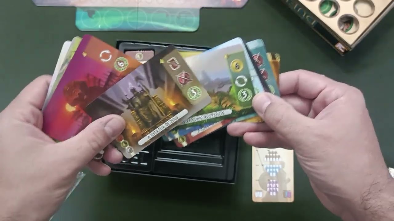 7 Wonders Duel Unboxing  | O Duelo Começa!