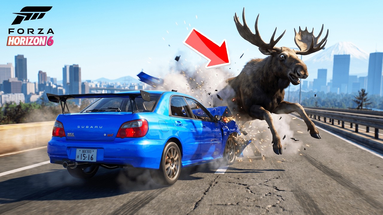 TOP 100 WTF & FUNNY MOMENTS in FORZA HORIZON 6! #2