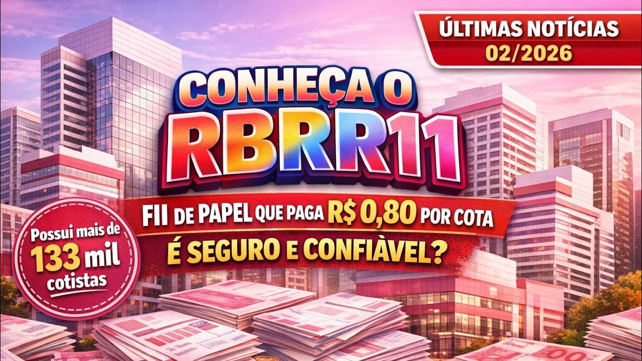 RBRR11 Est&aacute; Pagando R$ 0,80 por Cota! Ser&aacute; que Compensa o Investimento? (#fiis #investimento #b3)