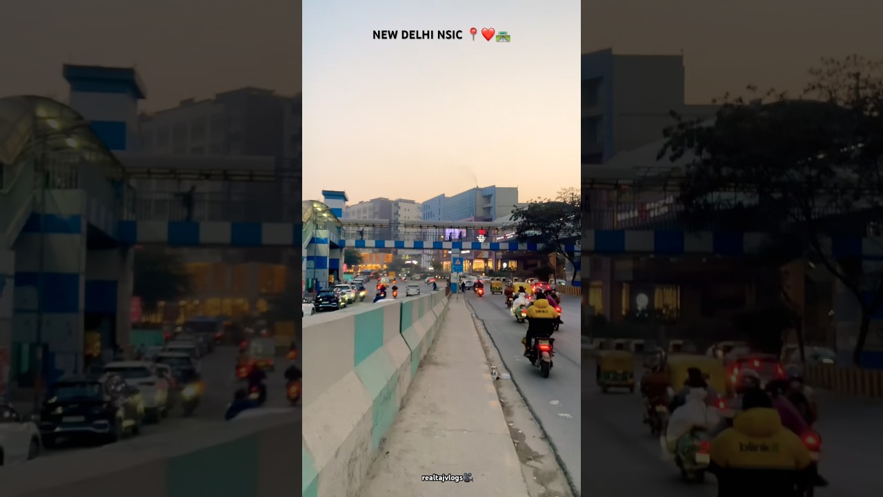 OKHLA NEW DELHI NSIC 🛣️📍 #shorts #trending #viral #viralvideo #video #india #nsic #india