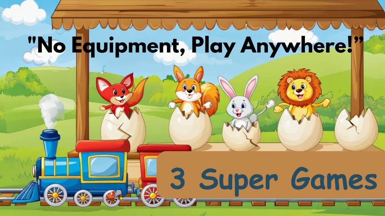 &ldquo;3 Super Fun Indoor Games for Kids | No Equipment, Play Anywhere!&rdquo;