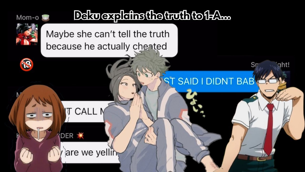 Deku “cheated” on Momo!? | Mha Lyric Prank | Hear me calling - Juice WRLD | Izumomo