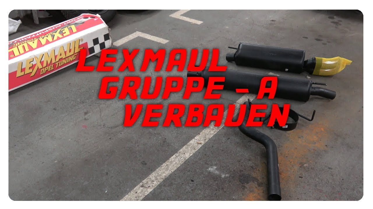 Astra G  - Lexmaul Gruppe A verbauen / Sportauspuff [4K]