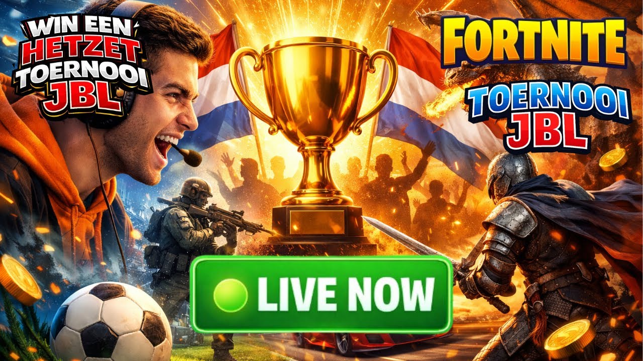 FORTNITE JBL ALROND TOERNOOI | AMSTERDAM DE DAM CONTENT CREATIEF 1000 2/2