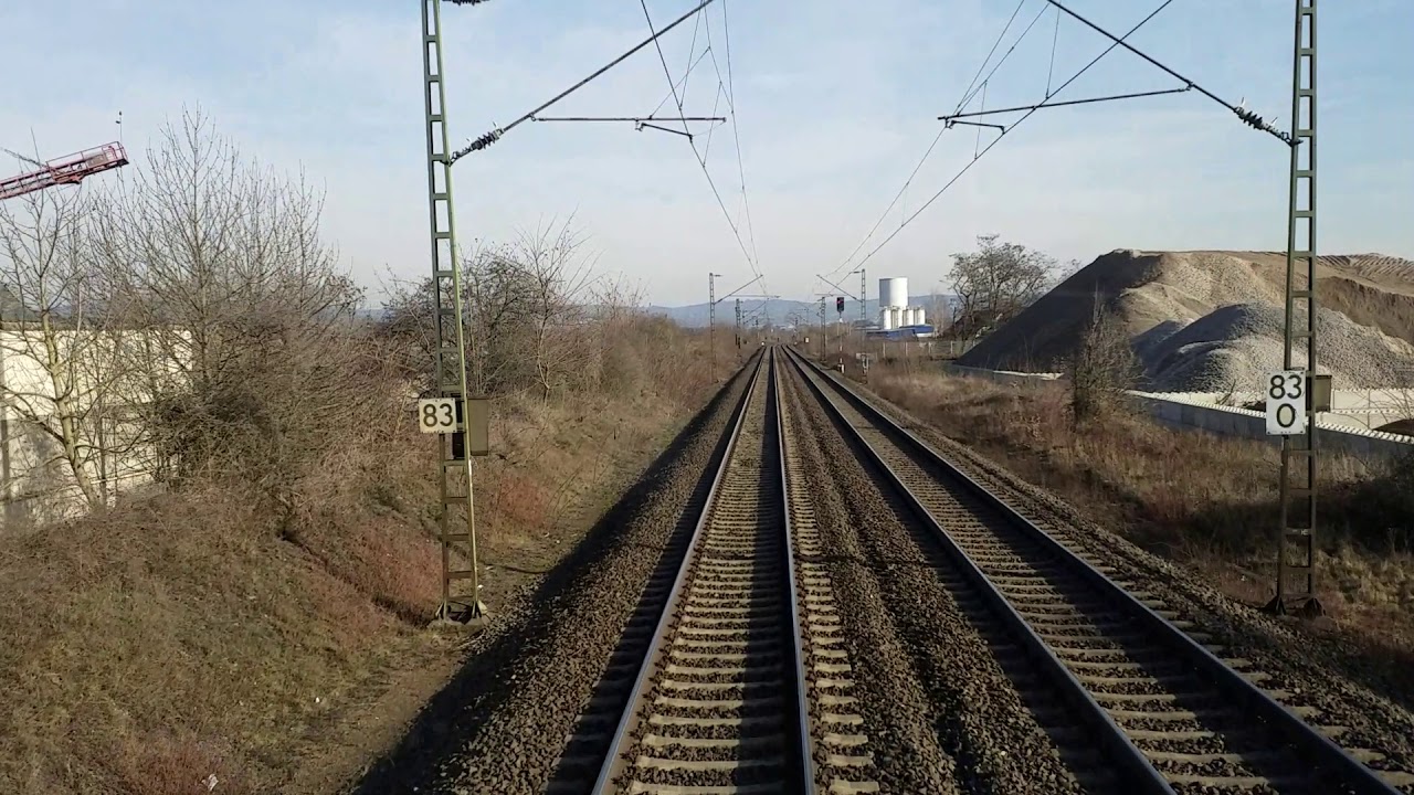 Führerstandsmitfahrt G2000 Sperrfahrt 99946 von Umritz nach Koblenz Lützel