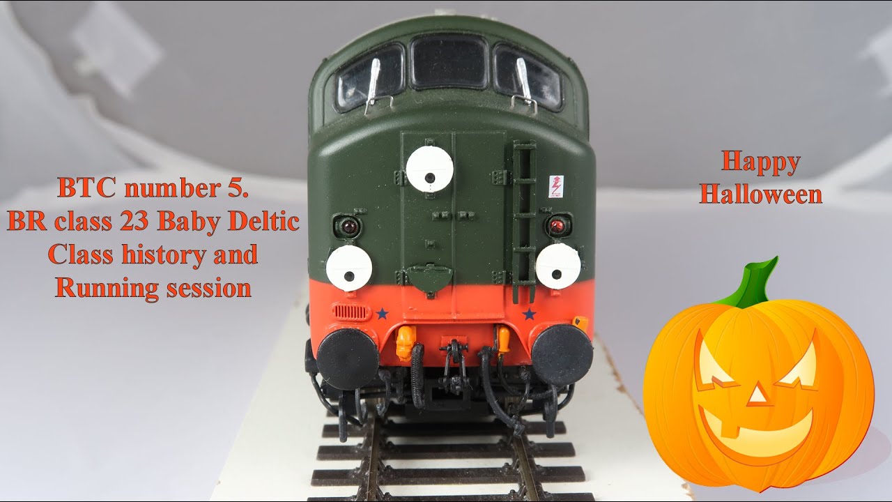 BTC Diesel Locomotives Number 05. BR class 23 Baby Deltic With class history and running