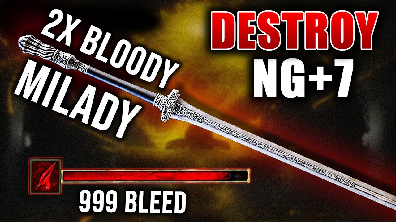 What Happens When You Use 2x Bloody Milday Build on Ng+7 Bosses?