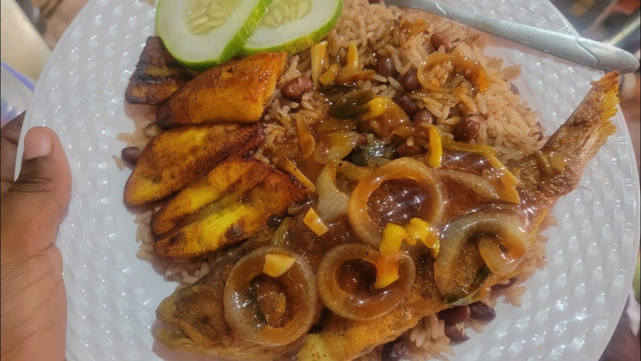 Jamaican Brown Stew Whole Fish || Red Snapper Fish