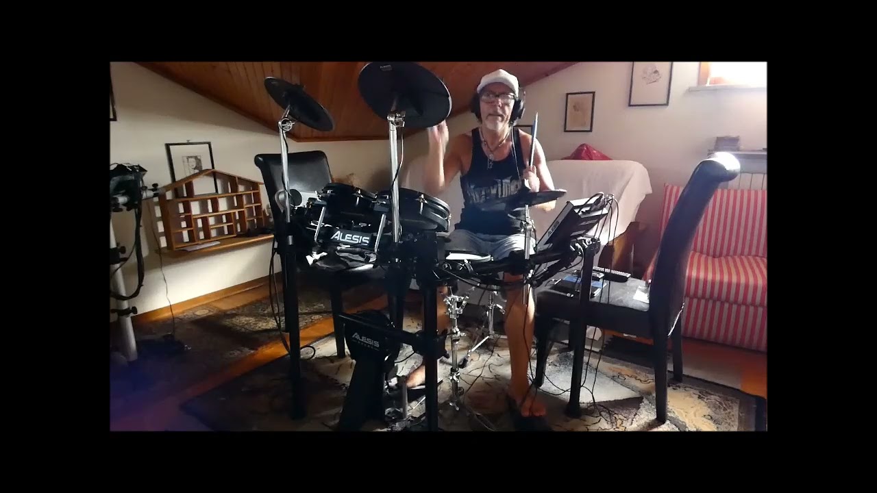 1982 FR David - Words (drum cover - fair use)