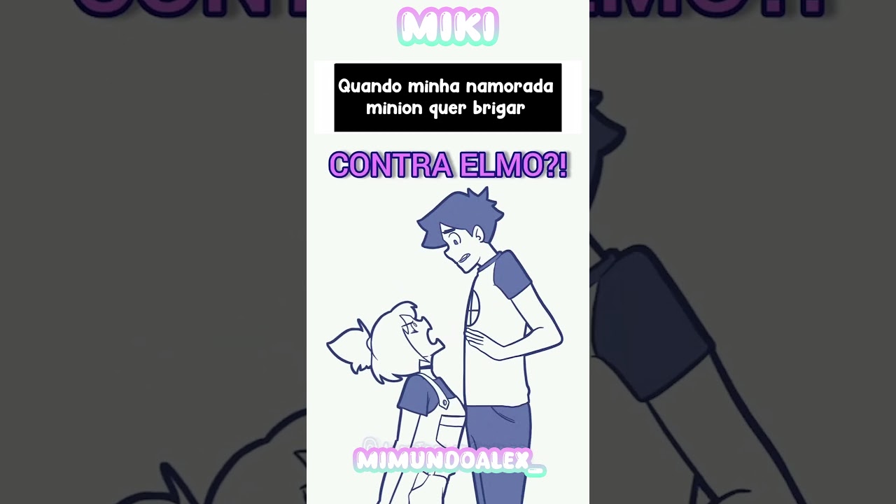 SUA NAMORADA BAIXINHA QUER BRIGAR
