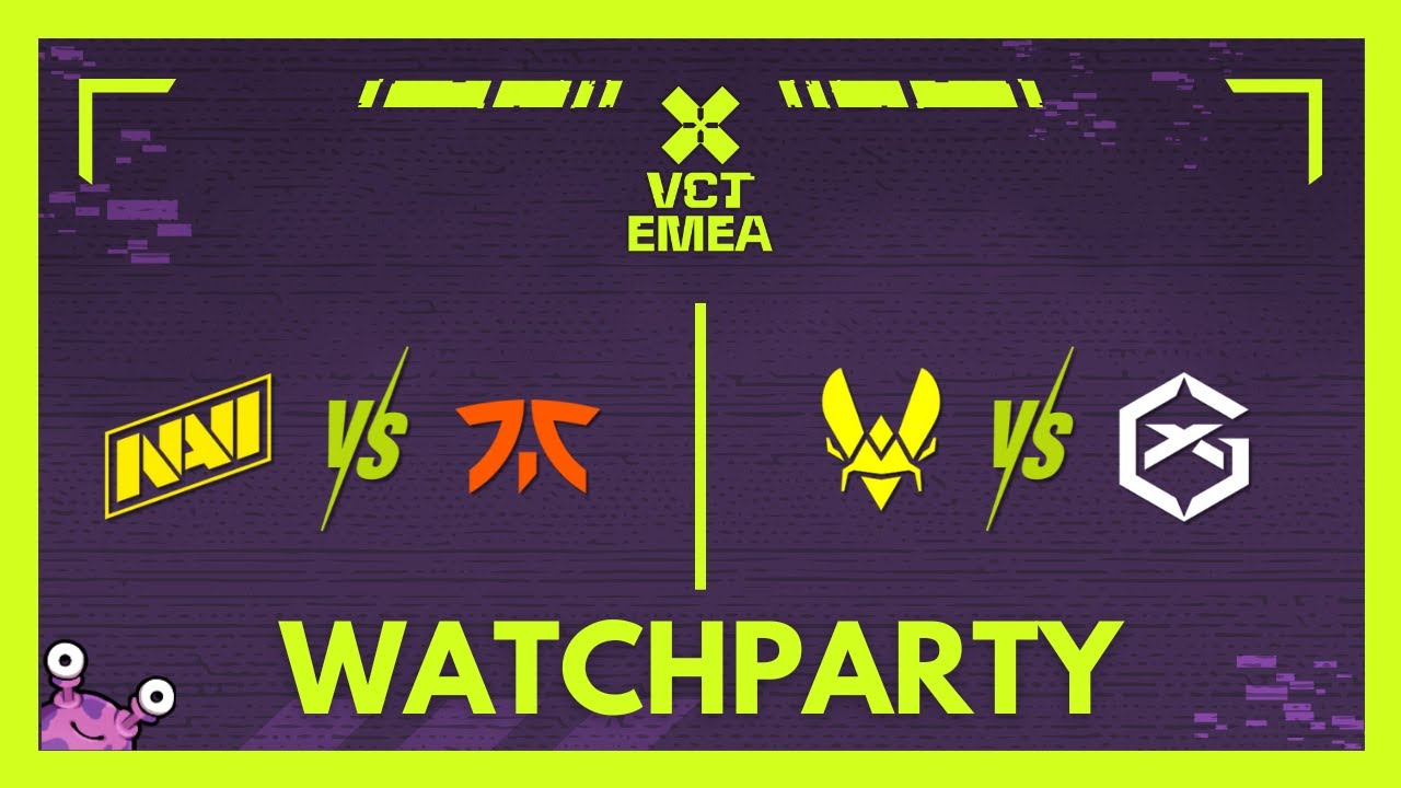 FNATIC vs NAVI | VCT EMEA Kickoff #VCTWatchparty | !patreon !socials
