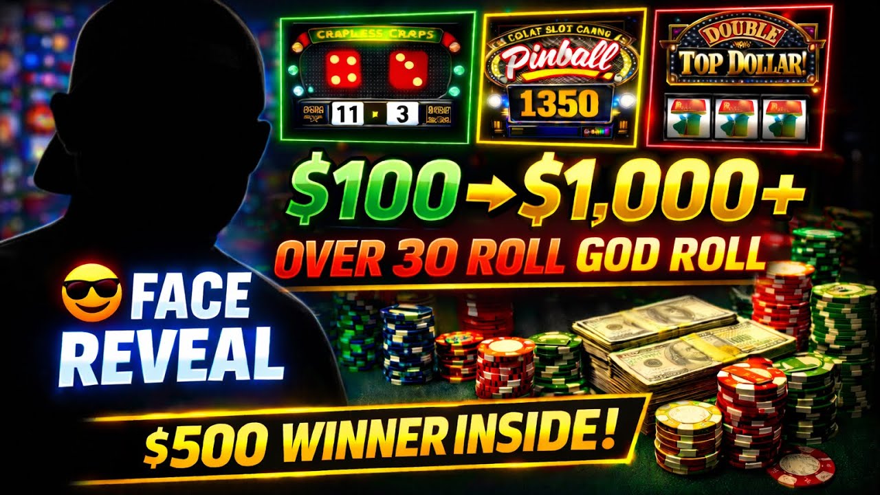 FACE REVEAL + $500 GIVEAWAY WINNER ANNOUNCED!!! | $100 to $1,000+ GOD ROLL 🔥🎲