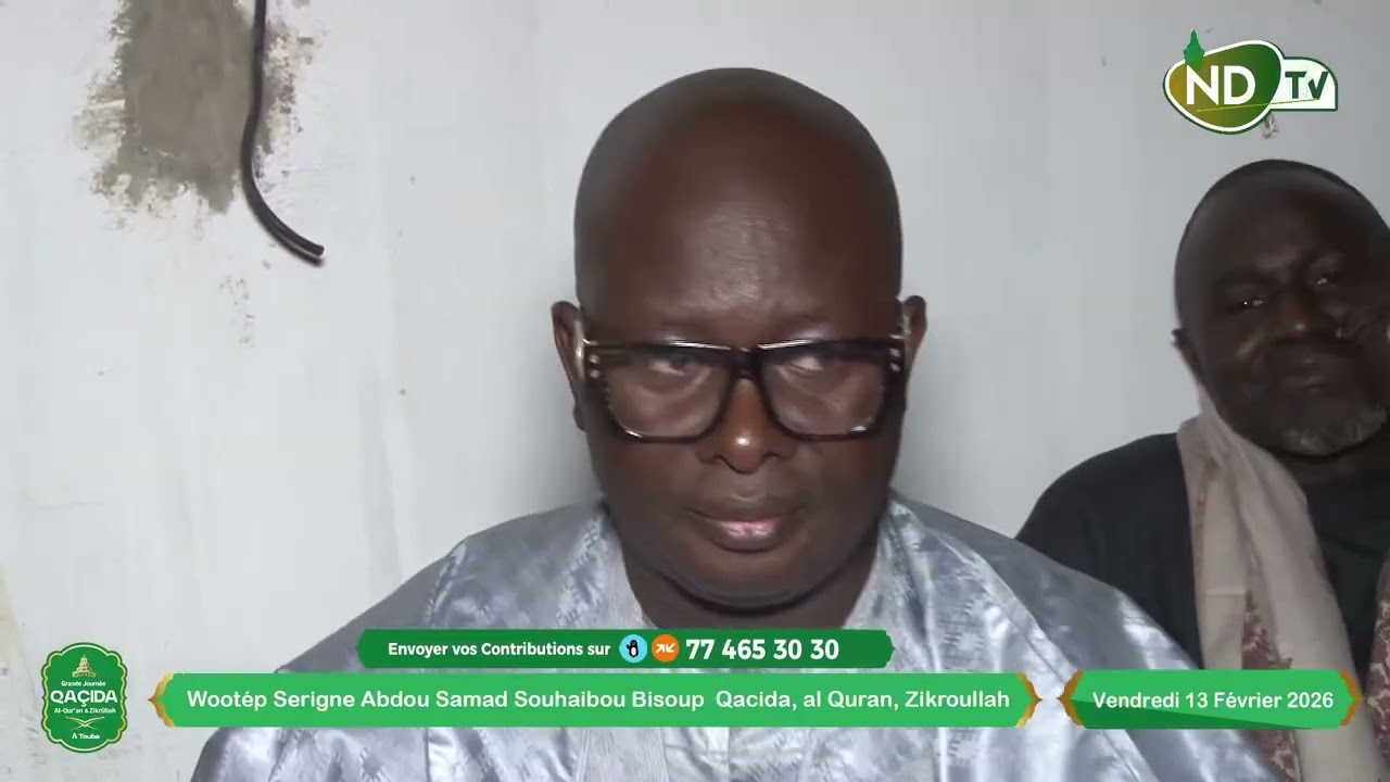Wootép Serigne Abdou Samad Souhaibou | Bisub Qasida, Al-Qur’an & Zikroullah – 13 Février 2026