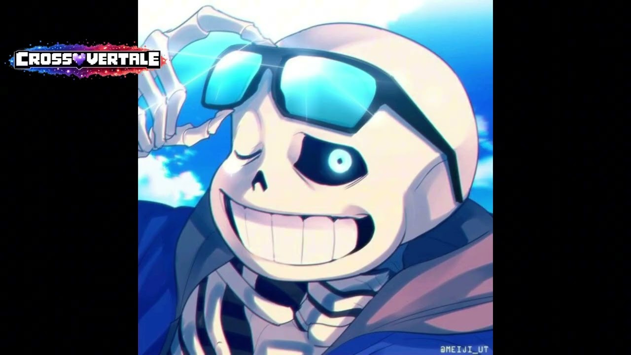 Crossovertale series  Megalovania Nah too serious Cover - Hoarfrosttale Sans Vs Classic sans Theme