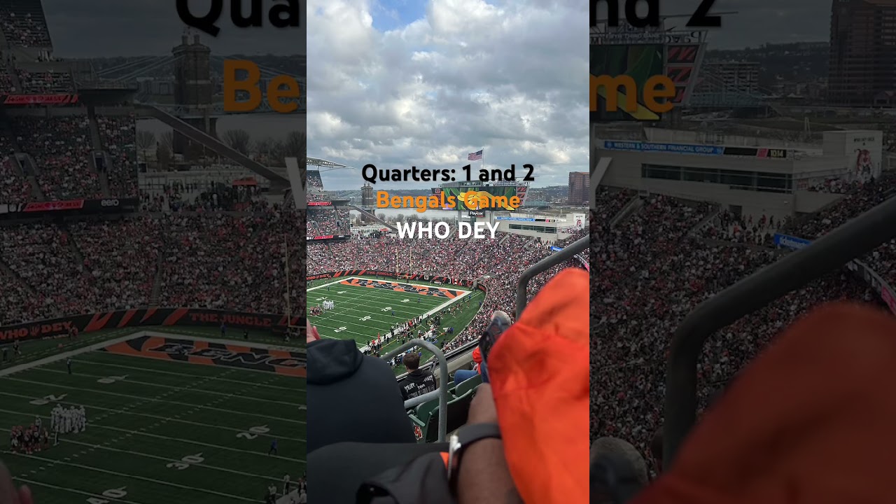 BENGALS GAME!!! WHO DEY!!!!🧡🤍🖤