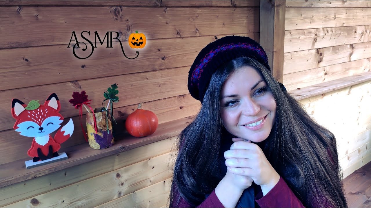 ASMR CZ Venkovní podzimní pohoda roleplay (podzim, podzimní dekorace, soft spoken)