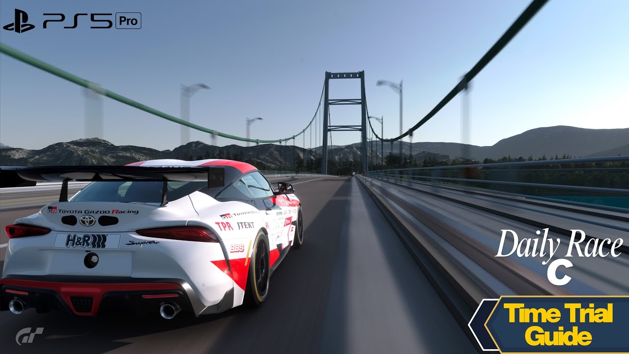 GT7 Time Trial Guide | Circuit de Sainte-Croix B | Daily Race C | Gr.4 Qualifying #gt7gameplay 