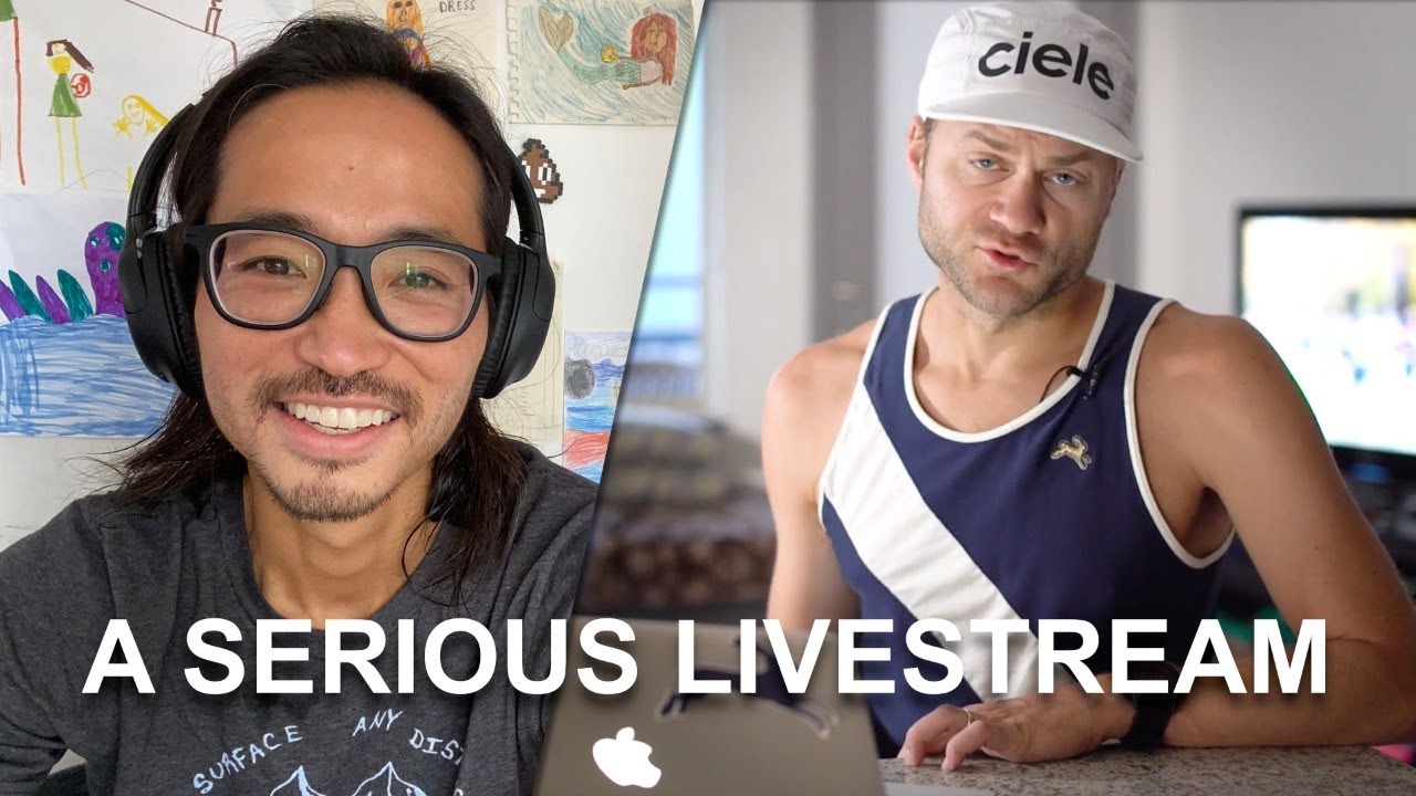 Serious Runner does a Livestream
