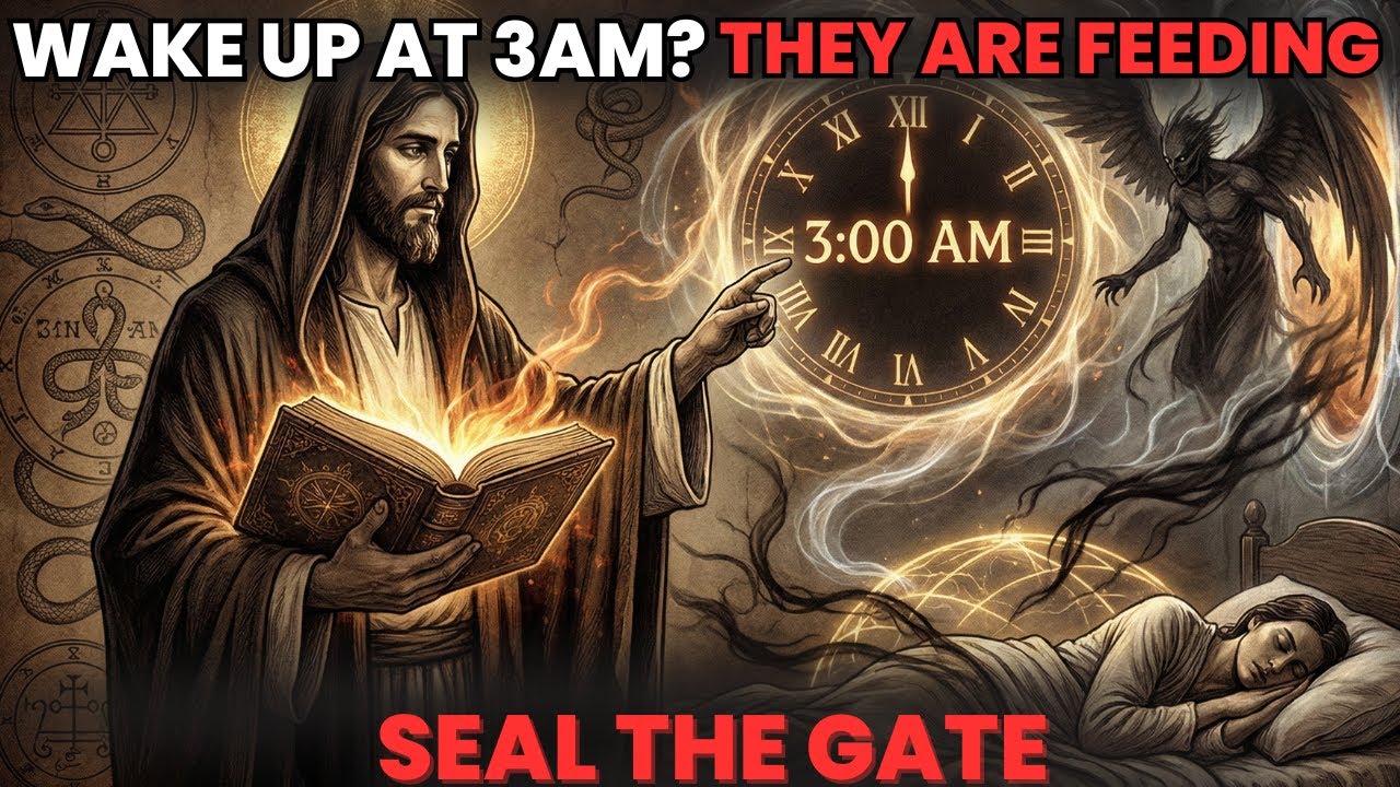 Jesus Revealed Why You Wake Up at 3AM — The Archon Window Explained