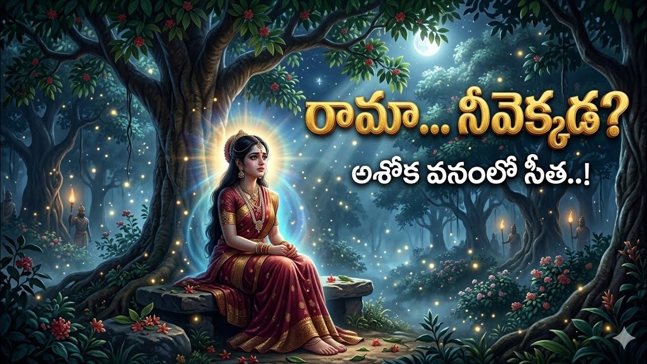  రామా… నీవెక్కడ? Sita's emotional song for Lord Ramaa | Telugu Melody Studio 