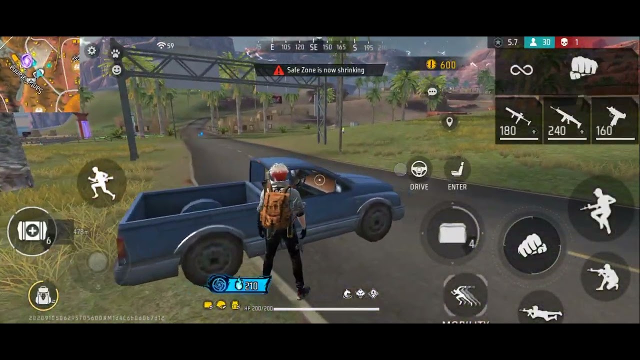 FREE FIRE MA AJA BOOYAH NHU HUA😔