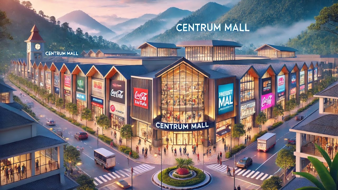 Centrum Mall Cameron Highland Malaysia Walking Vlog 4K 60fps Dji osmo Pocket 3
