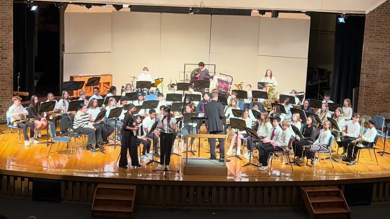 7th grade symphonic band winter concert